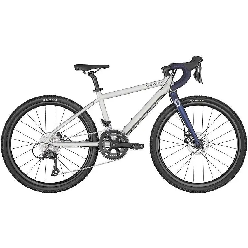 Barncykel Scott Gravel 400 silver