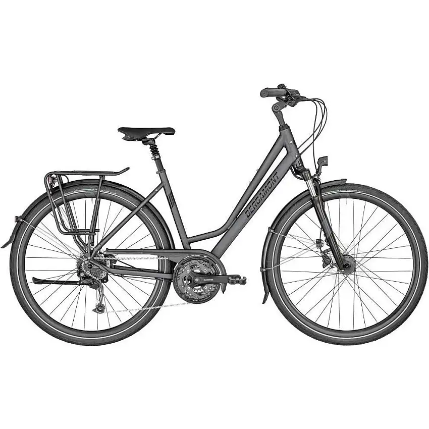Hybridcykel Bergamont Horizon 6 Amsterdam grå