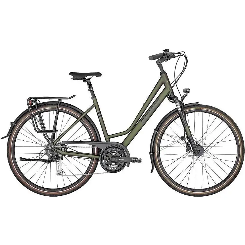 Hybridcykel Bergamont Horizon 4 Amsterdam grön