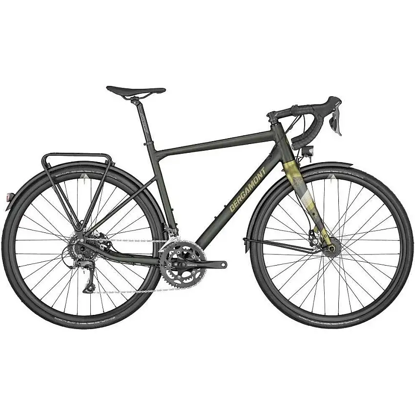 Gravelbike Bergamont Grandurance RD 3 svart