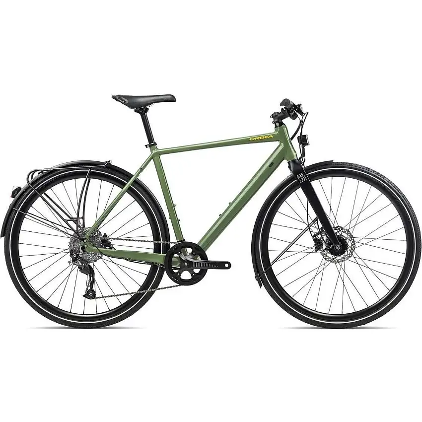 Hybridcykel Orbea Carpe 15 grön/svart