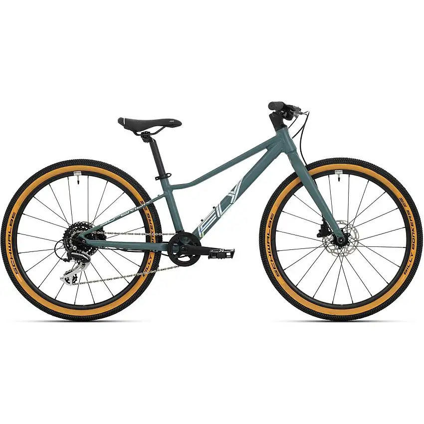 Barncykel Superior F.L.Y. 24 DB blå/silver