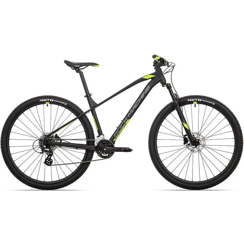 MTB Rock Machine Manhattan 40-29 svart/gul