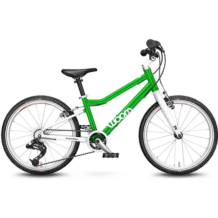 Barncykel Woom Original 4 Grön 20"
