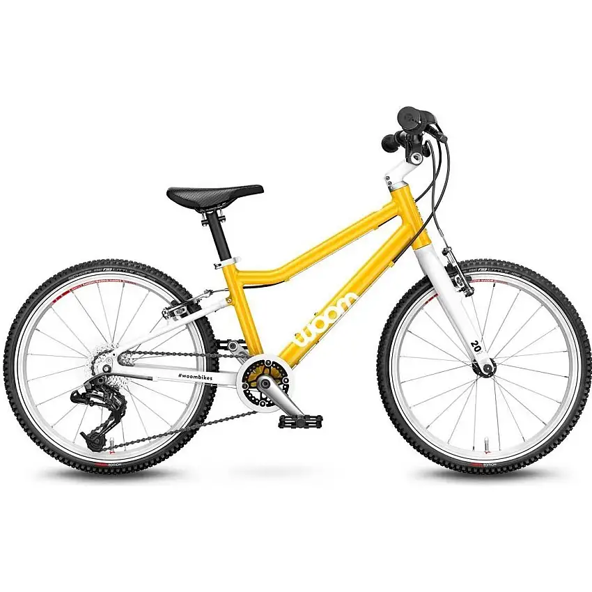 Barncykel Woom Original 4 Gul 20"