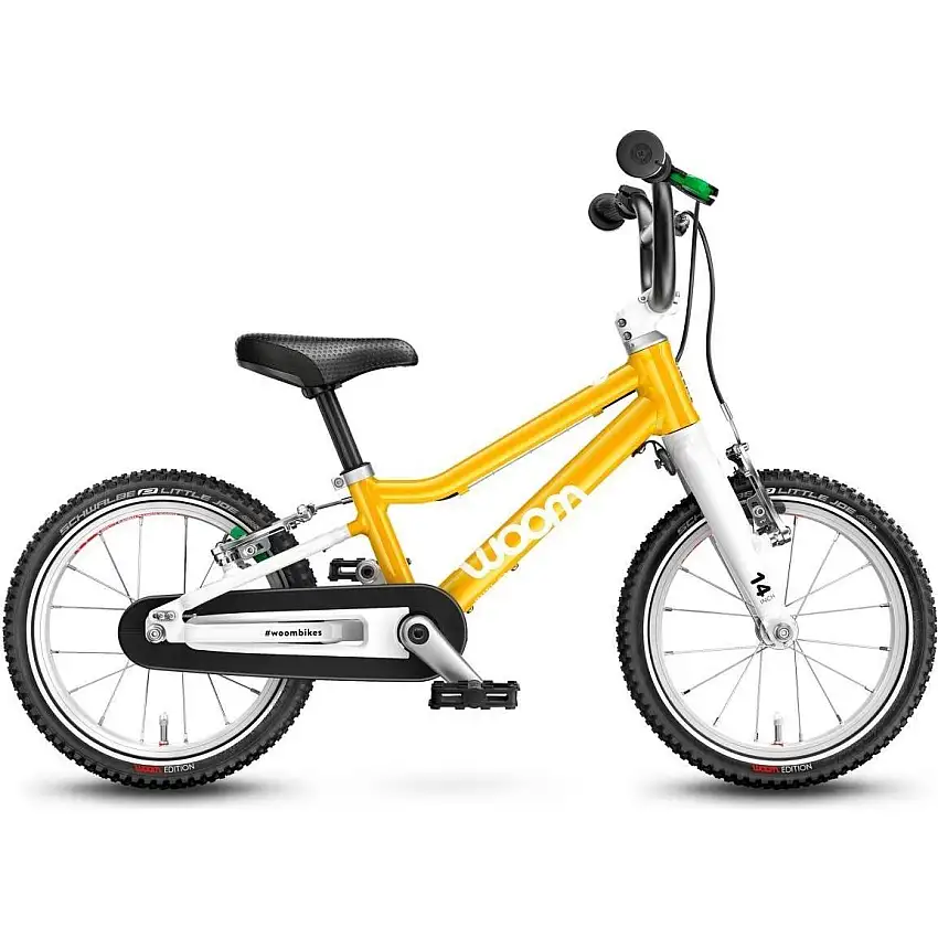 Barncykel Woom Original 2 Gul 14"