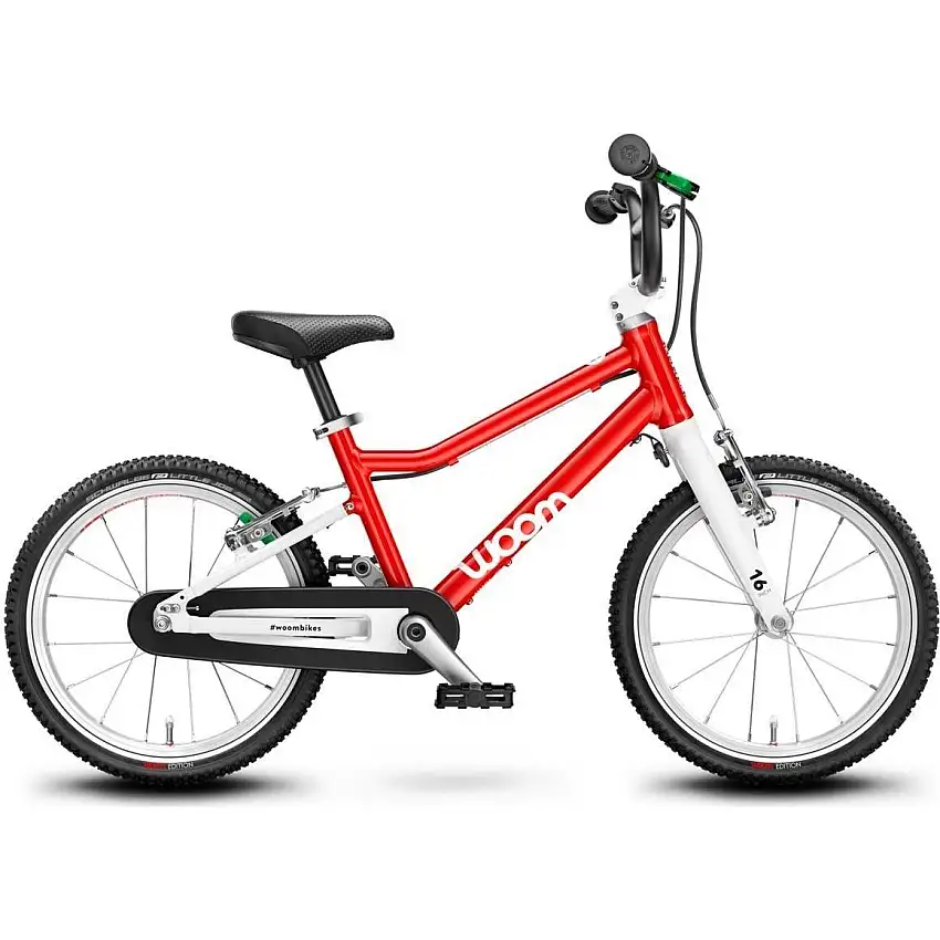Barncykel Woom Original 3 Röd 16"