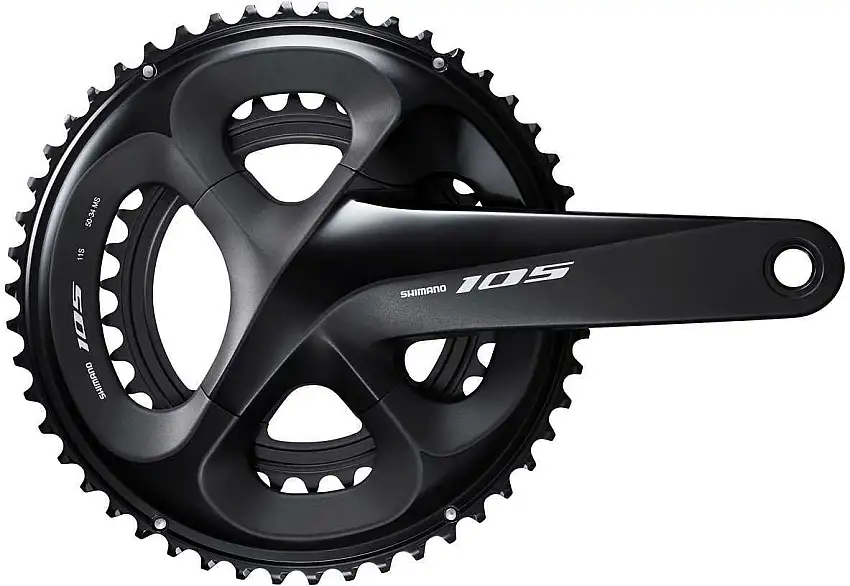 Vevparti Shimano 105 FC-R7000 2 x 11 växlar 53/39T 170 mm svart