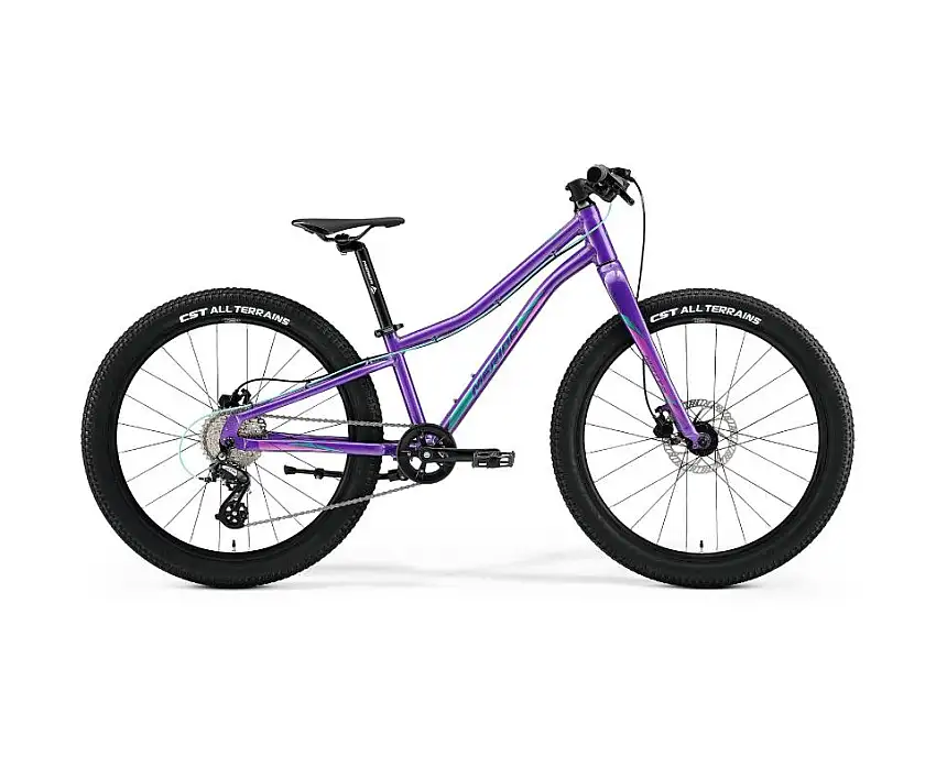 Barncykel Merida MATTS J.24+ lila/rosa 24"