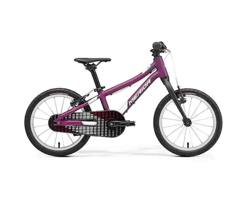 Barncykel Merida MATTS J.16 lila/svart 16"