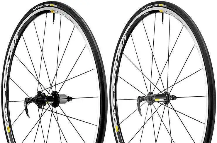 Hjulset Mavic Ksyrium Equipe S Wts kanttråd svart Shimano/SRAM