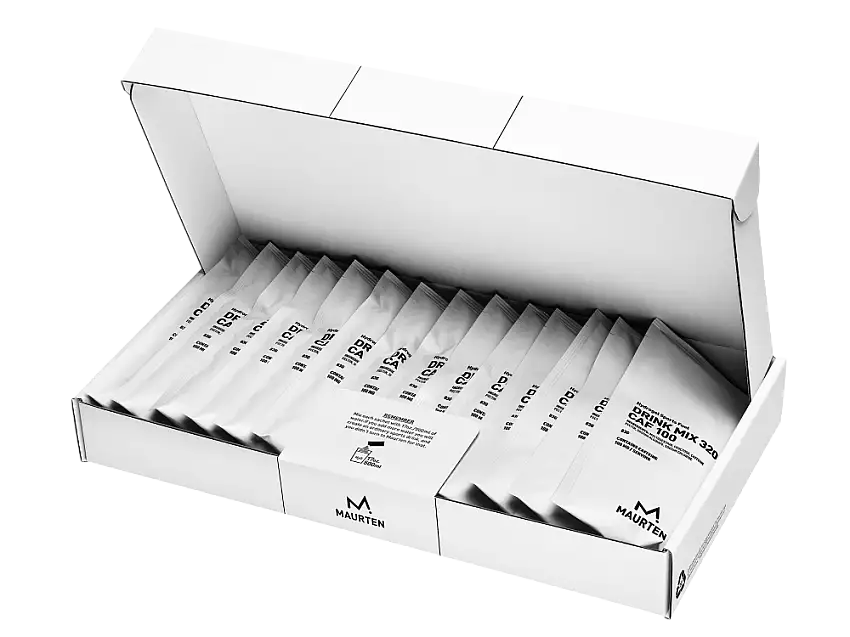 Maurten Drink Mix 320 med koffein neutral smak 14 st på 83g