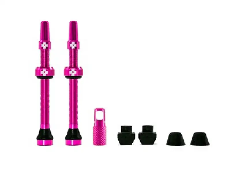 Muc-Off Ventilset Tubeless 2 st 60 mm Pink