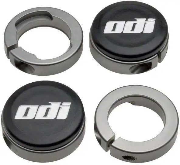 Låsringar Odi Lock Jaws M. Snap Caps för handtag grå