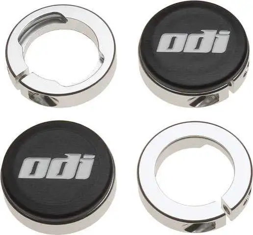 Låsringar Odi Lock Jaws M. Snap Caps för handtag silver