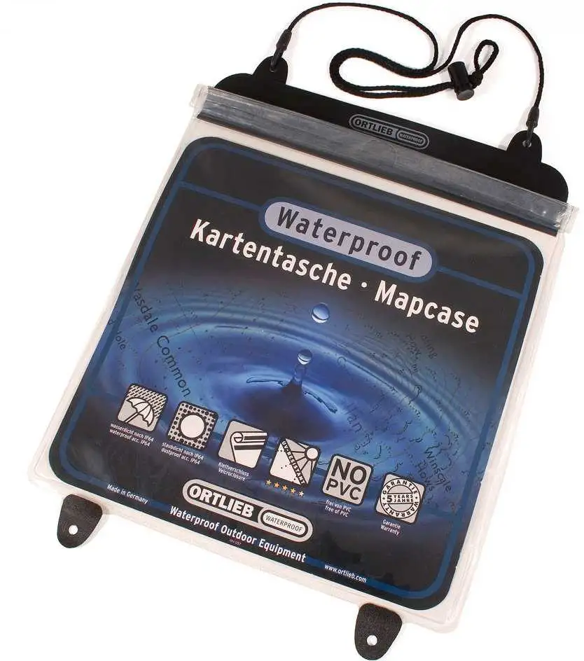 Kartfodral Ortlieb 27 x 27 cm clear