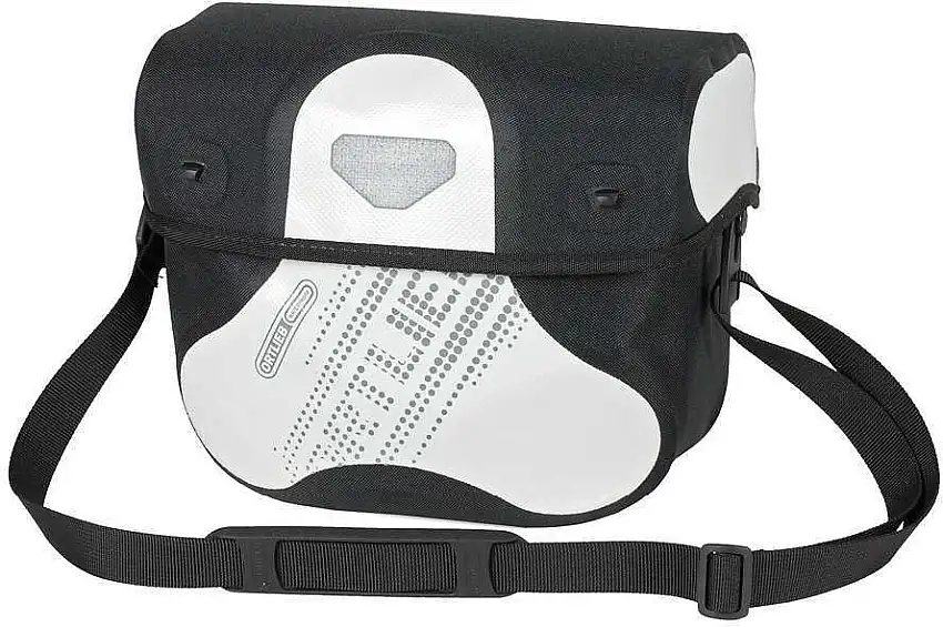 Styrväska Ortlieb Ultimate6 black'N White 7 l vit