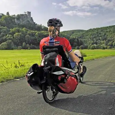 Packväskor Ortlieb Recumbent 2 x 27 l röd
