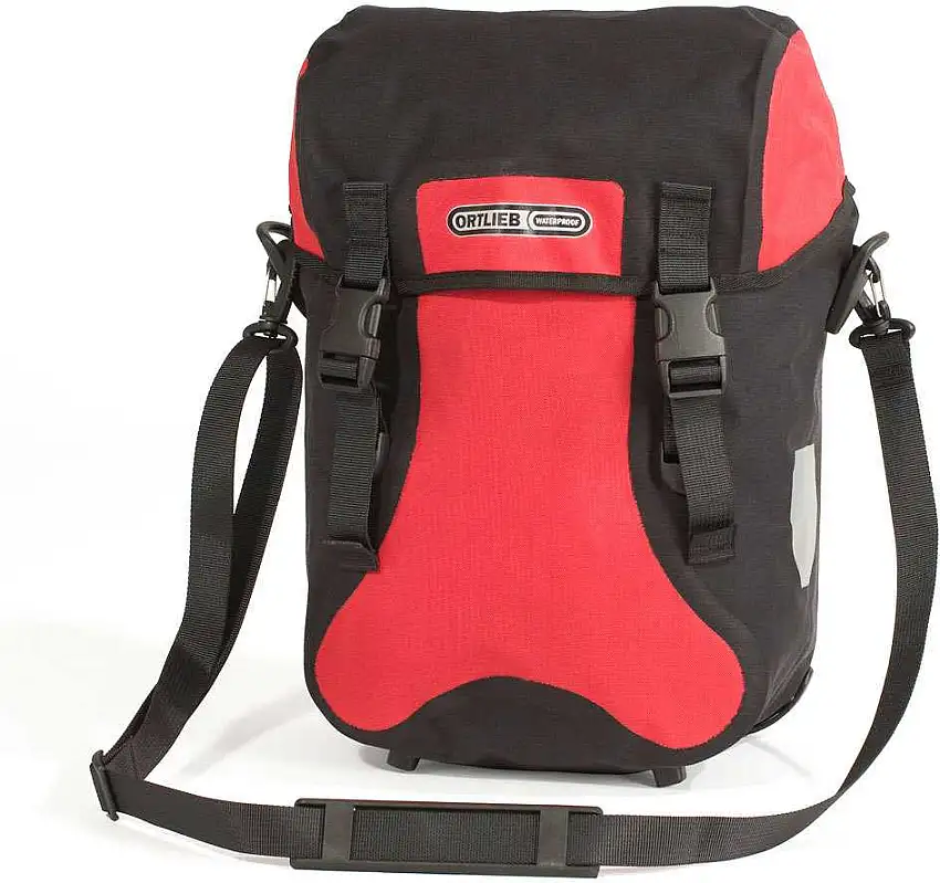 Packväskor Ortlieb Sport-packer Plus QL2 2 x 15 l röd