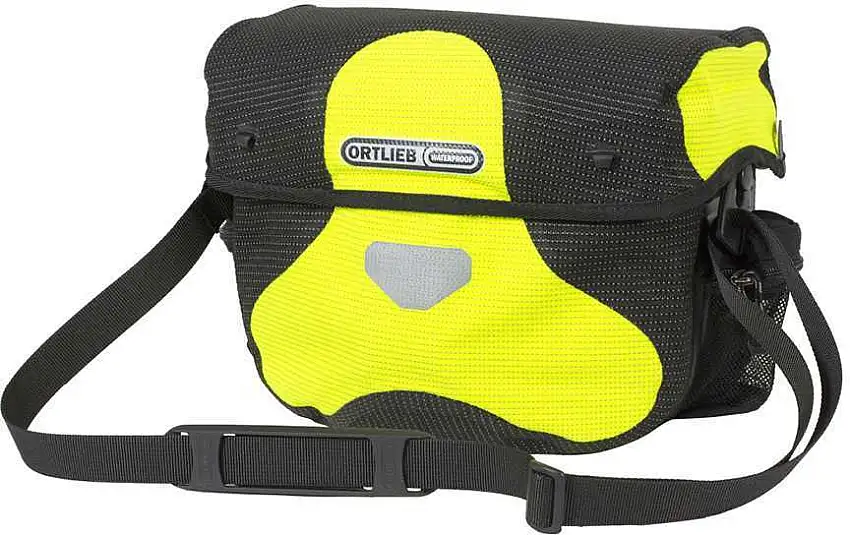 Styrväska Ortlieb Ultimate6 High Visibility 7 l neongul/reflex