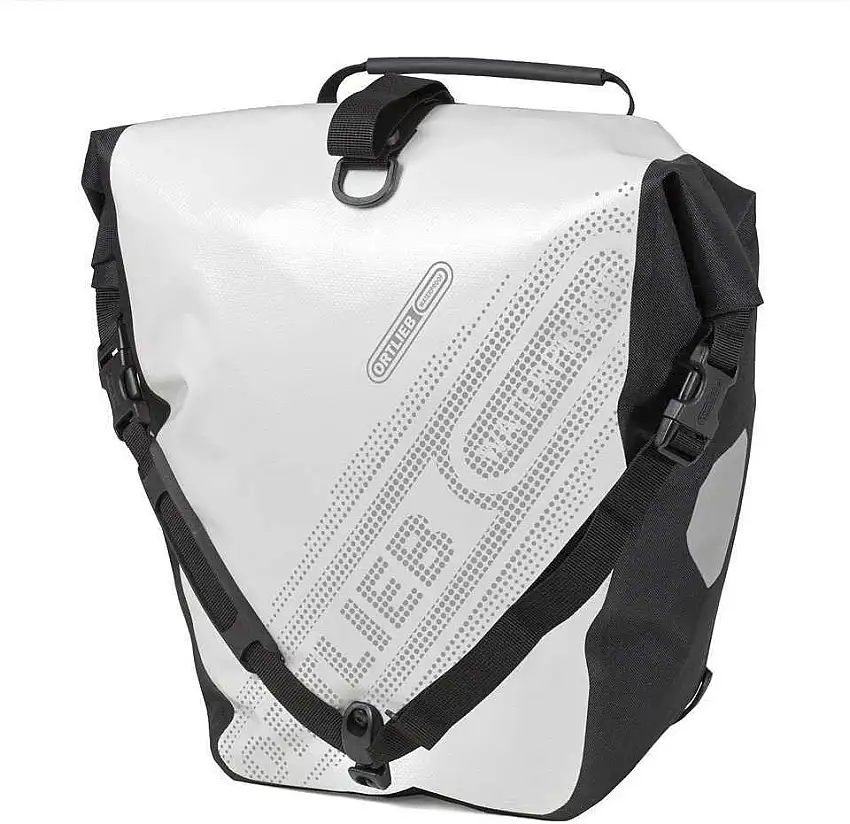 Packväskor Ortlieb Back-Roller Whiteline QL2.1 2 x 20 l vit