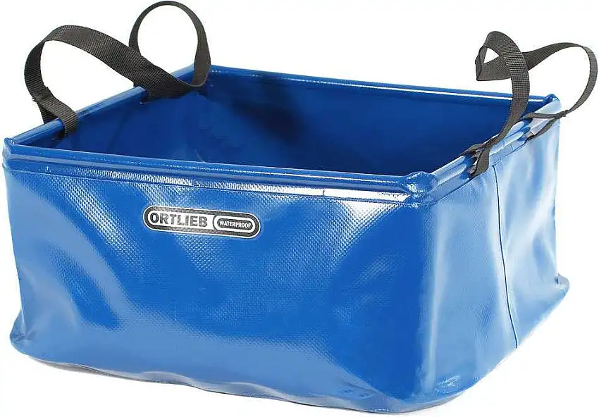 Ortlieb Hopvikbar Skål/förvaringslåda 10 liter blå