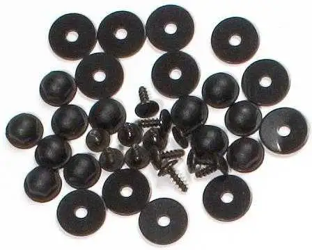 Skruvkit Ortlieb Universal 12 Skruvar + Plastmuttrar