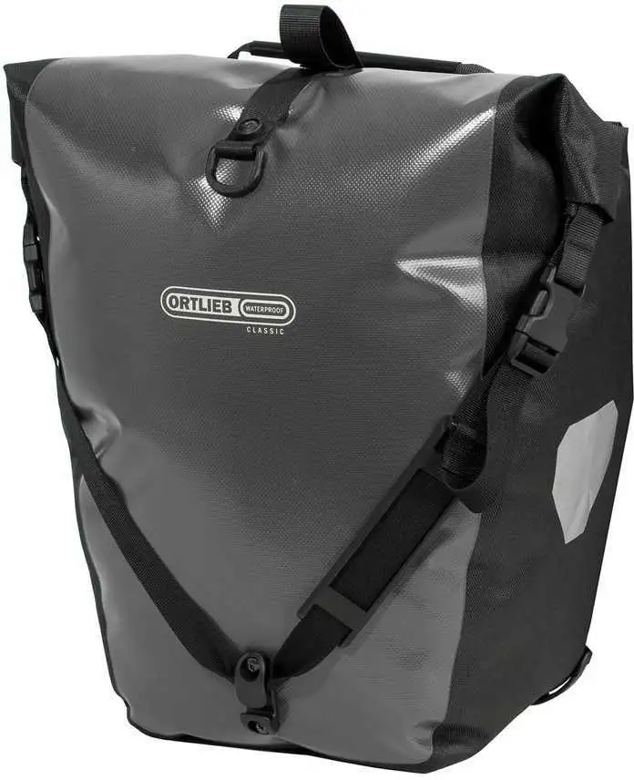 Packväskor Ortlieb Back-Roller Classic QL2.1 2 x 20 l mörkgrå