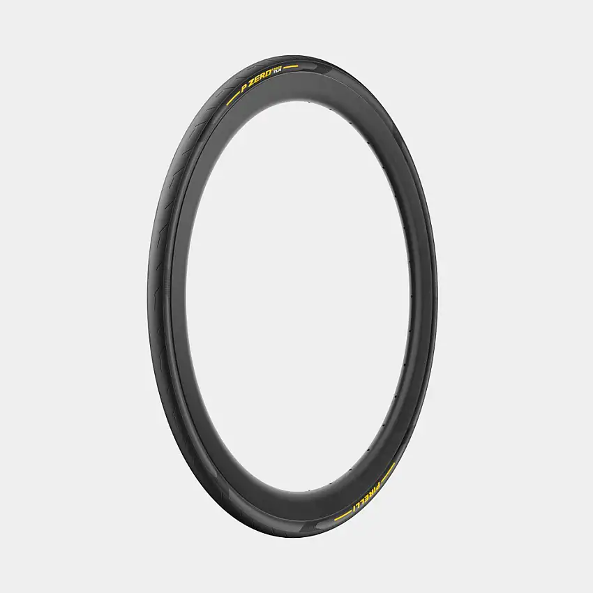 Cykeldäck Pirelli P ZERO Race TLR Colour Edition TechWALL+ SmartEVO gul 28-622 (700 x 28C / 28 x 1.10) vikbart svart/gul