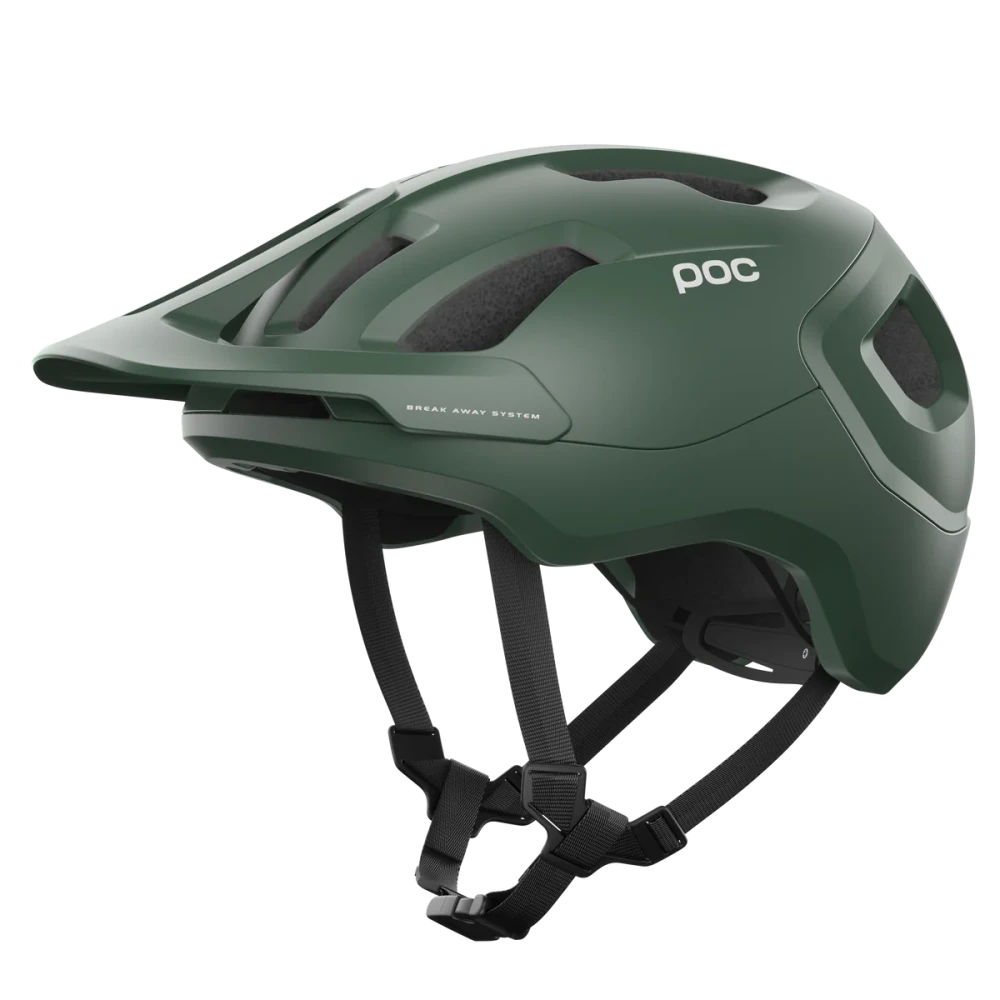 POC Axion cykelhjälm epidote green matte