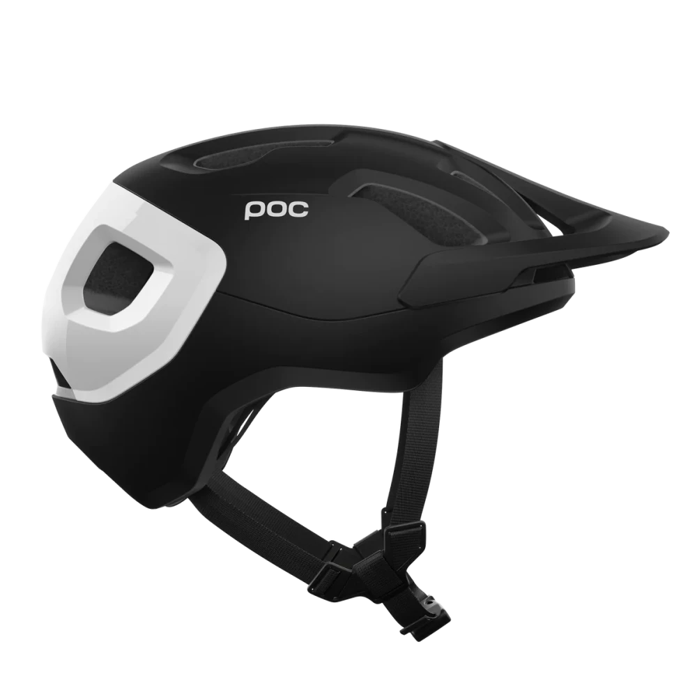 POC Axion Race Mips cykelhjälm uranium black matte/hydrogen white