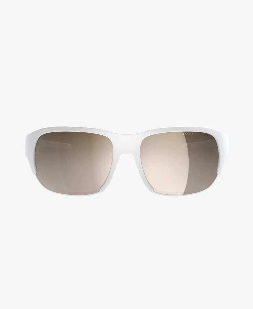 POC Define Cykelglasögon, Hydrogen White Med Brown/Silver Mirror Linser