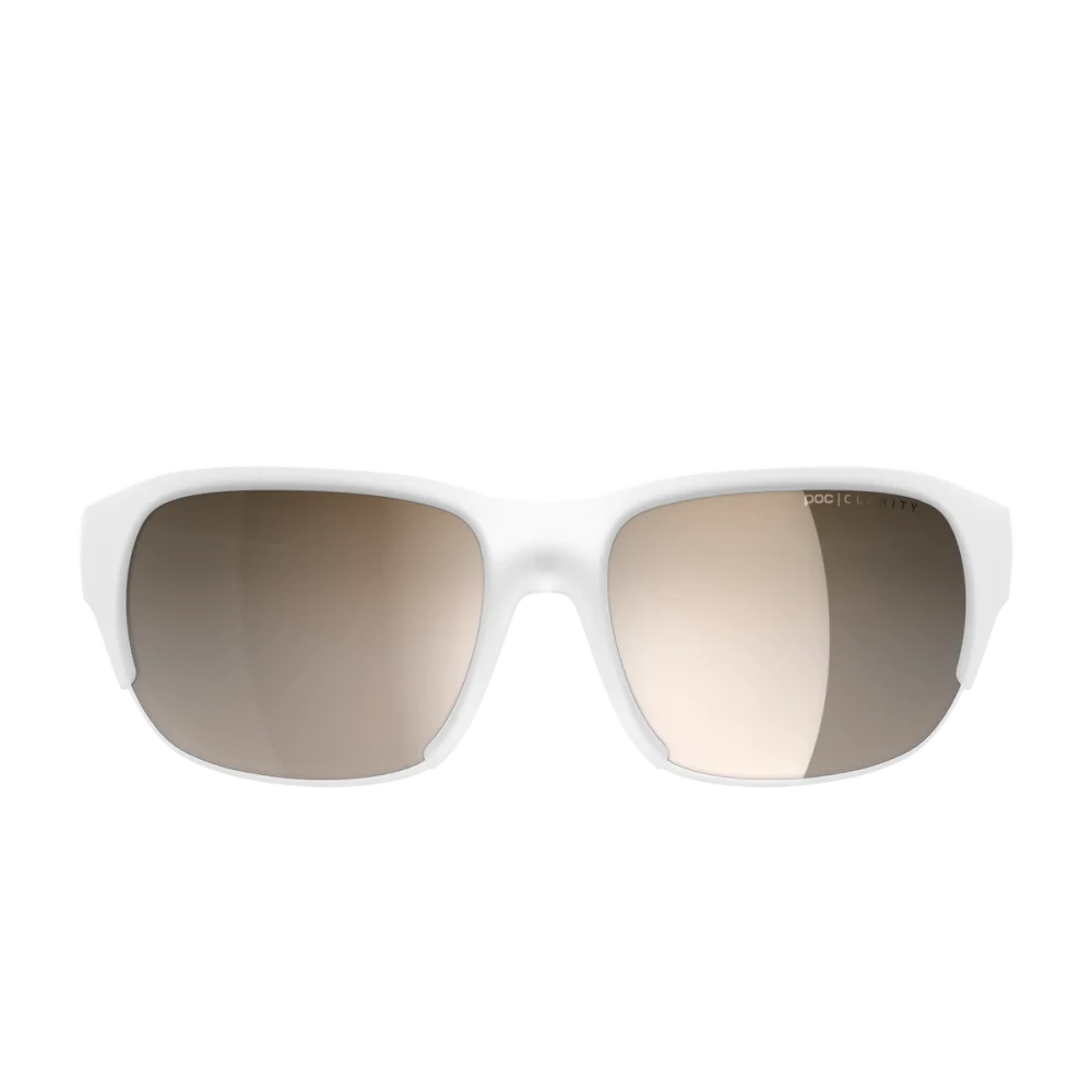 POC Define Cykelglasögon, Transparant Crystal med Brown/Silver Mirror Linser