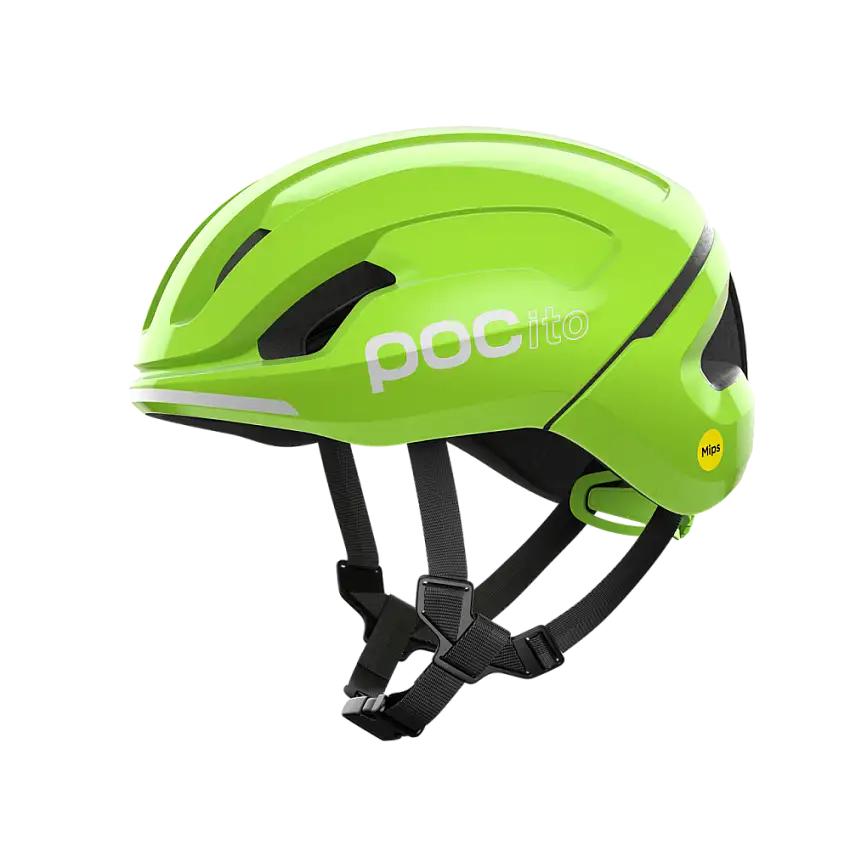POC POCito Omne Mips Cykelhjälm, Grön/Gul