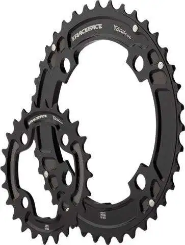 Drev Race Face Turbine Set 104/64 bcd 3 x 10 växlar 38/24T svart