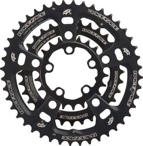 Drev Race Face Team Set 94/58 bcd 9 växlar 44/32/22T svart