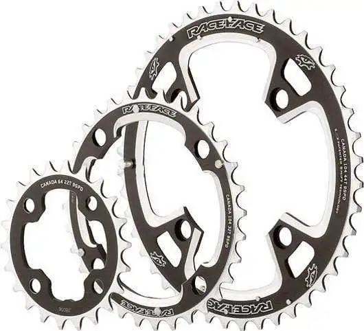 Drev Race Face Team 9S Set 104/64 bcd 9 växlar 44/32/22T svart