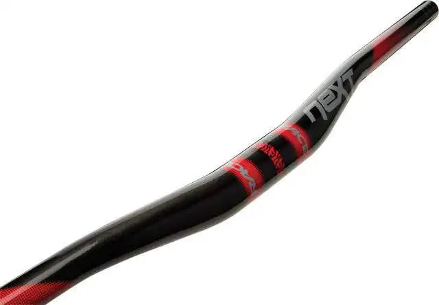 Styre Race Face Next Carbon 3/4 Riser 31.8 mm 725 mm röd