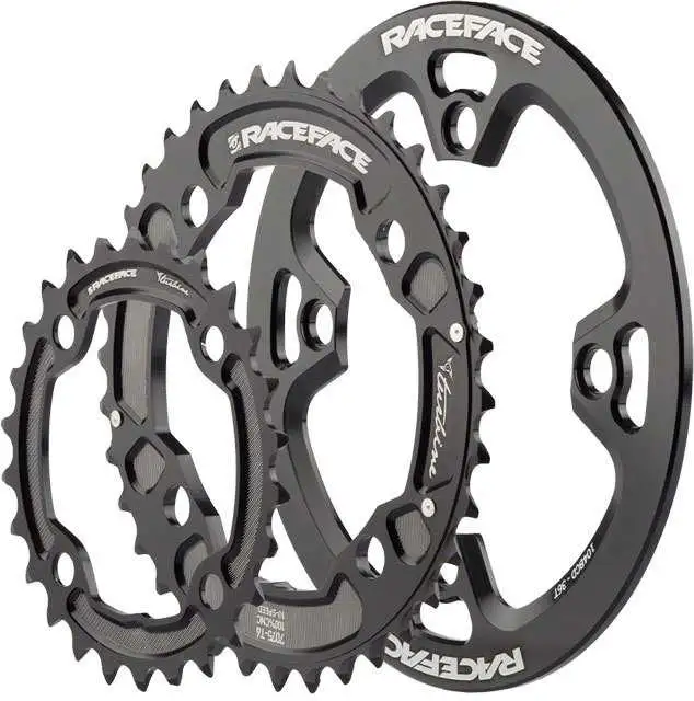 Drev Race Face Turbine Set 104/64 bcd 3 x 10 växlar Bash/36/24T svart
