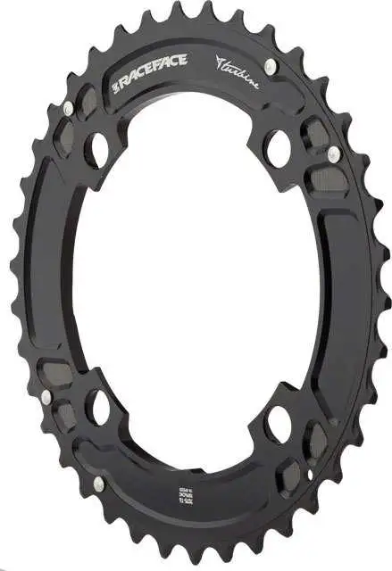 Drev Race Face Turbine 3 x 10 svart 104 bcd 9/10 växlar 38T