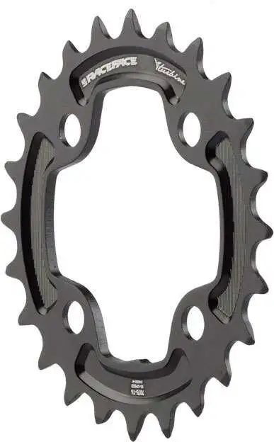 Drev Race Face Turbine 3 x 10 svart 64 bcd 9/10 växlar 24T