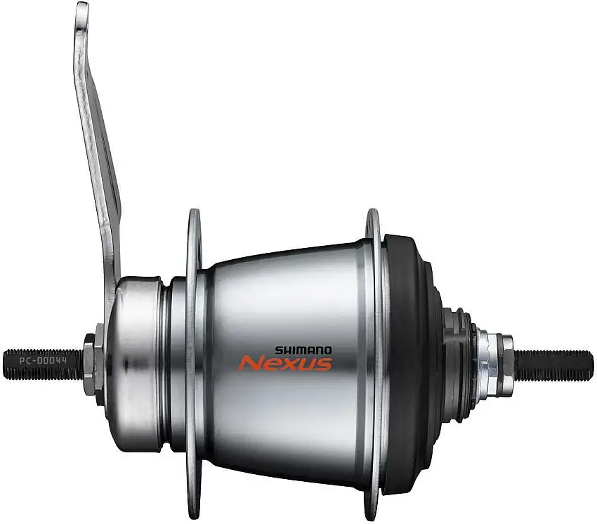 Baknav Shimano Nexus SG-C3001-7C-DX fotbroms 36H 127 mm silver