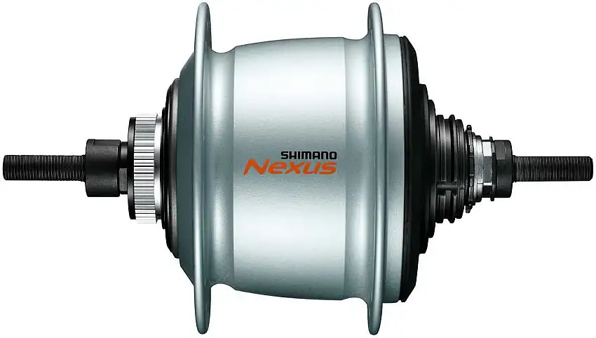 Baknav Shimano Nexus SG-C6001-8D skivbroms CL 36H 135 mm silver