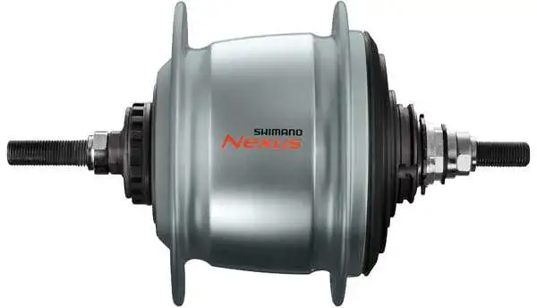Baknav Shimano Nexus SG-C6011-8R rullbroms 36H 132 mm silver