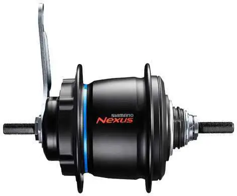 Baknav Shimano Nexus Di2 SG-C6060-8CD 5-bult 32H 187 mm svart
