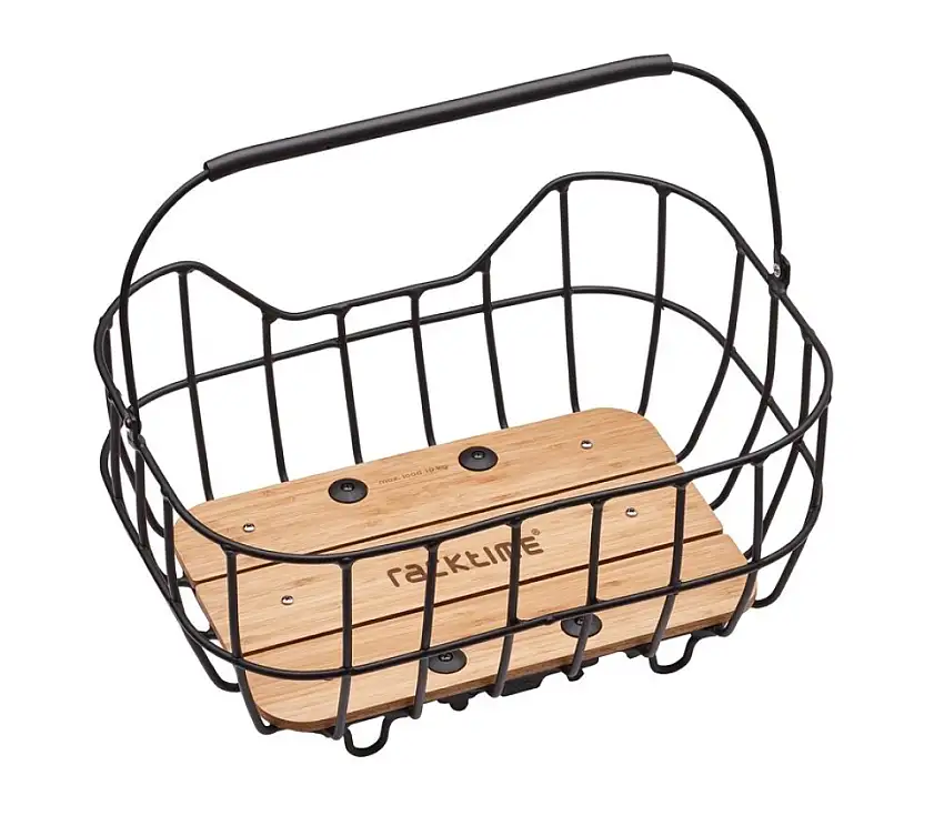 Racktime Baskit Breeze 22L Inkl. SnapIt Adapter Svart