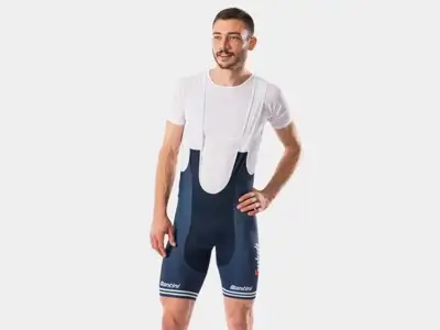 Bibshorts Santini Trek-Segafredo Replica Blue