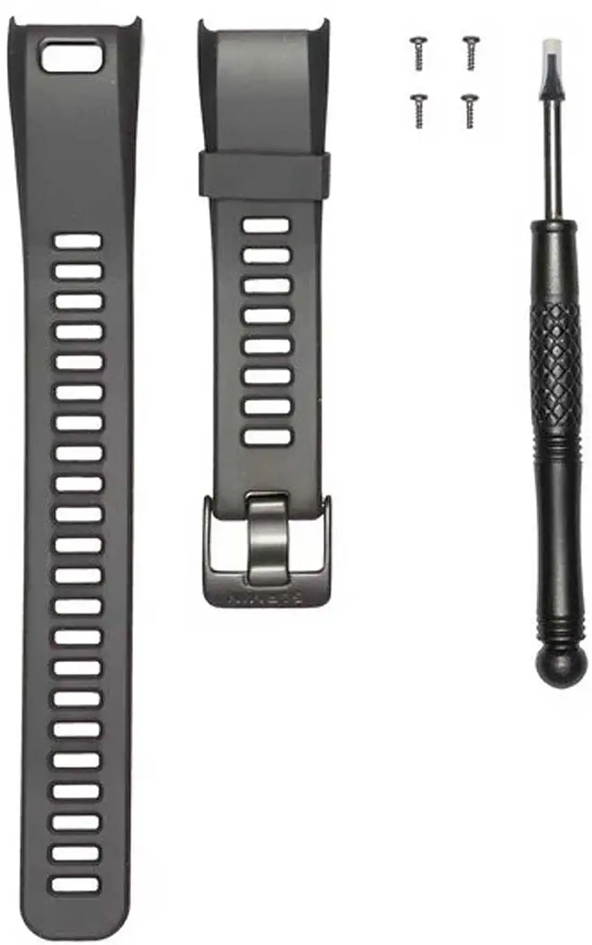 Armbandssats Garmin Vivosmart silikon svart x-large