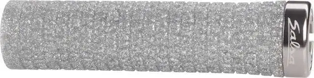 Handtag Salsa Backcountry Lock-On 134 mm silver Glitter