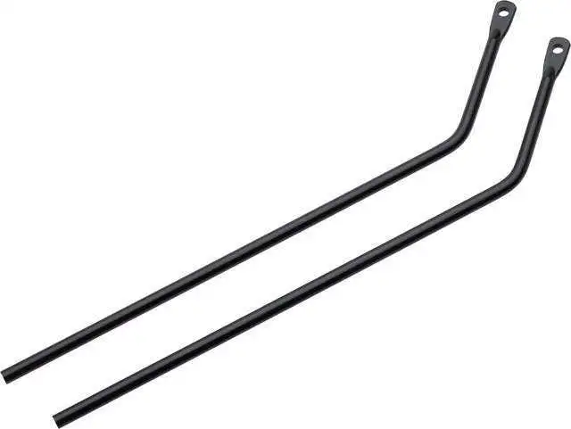 Monteringskit Salsa Alternator 8 mm pakethållarstag med 45° böj svart 2-pack